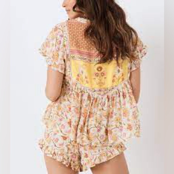 Spell Portobello Blouse in Size Medium - Picture 3 of 13